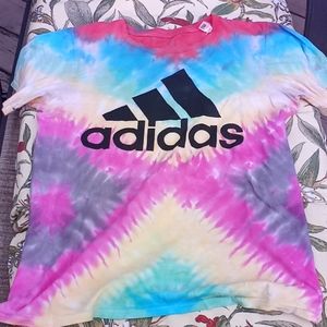 Tie dye Adidas